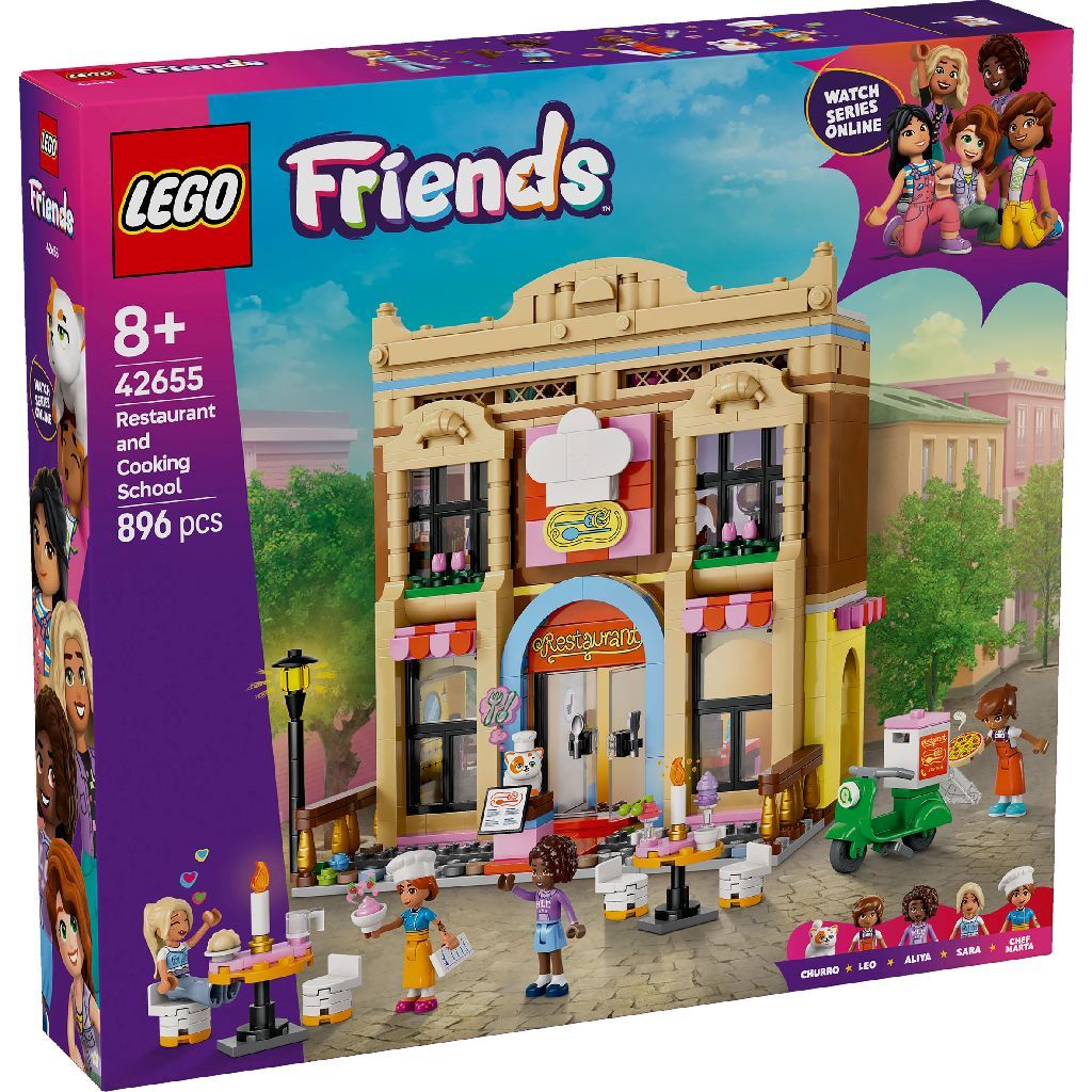 LEGO FRIENDS RESTAURANT SI SCOALA DE GASTRONOMIE 42655
