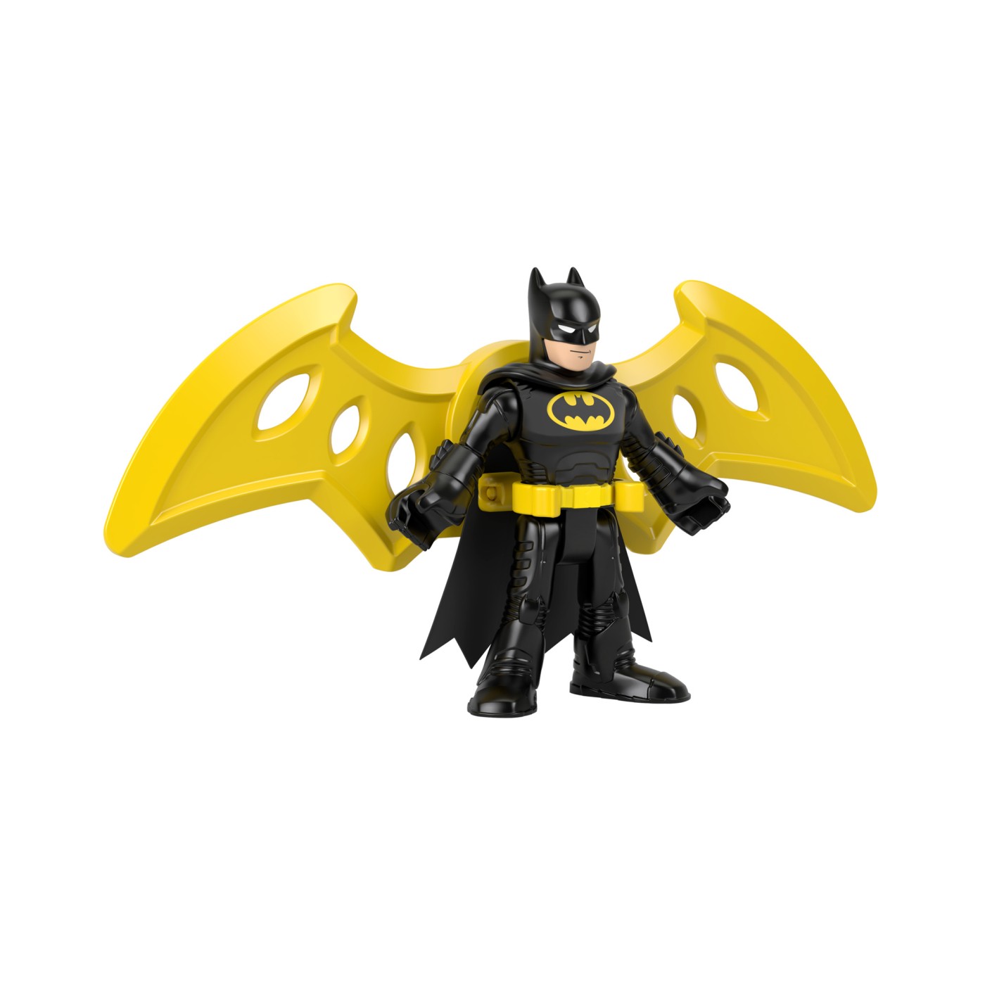 FISHER PRICE IMAGINEXT DC SUPER FRIENDS SET FIGURINA BATMAN SI COSTUM EXO CU LUMINI SI SUNETE - imagine 2
