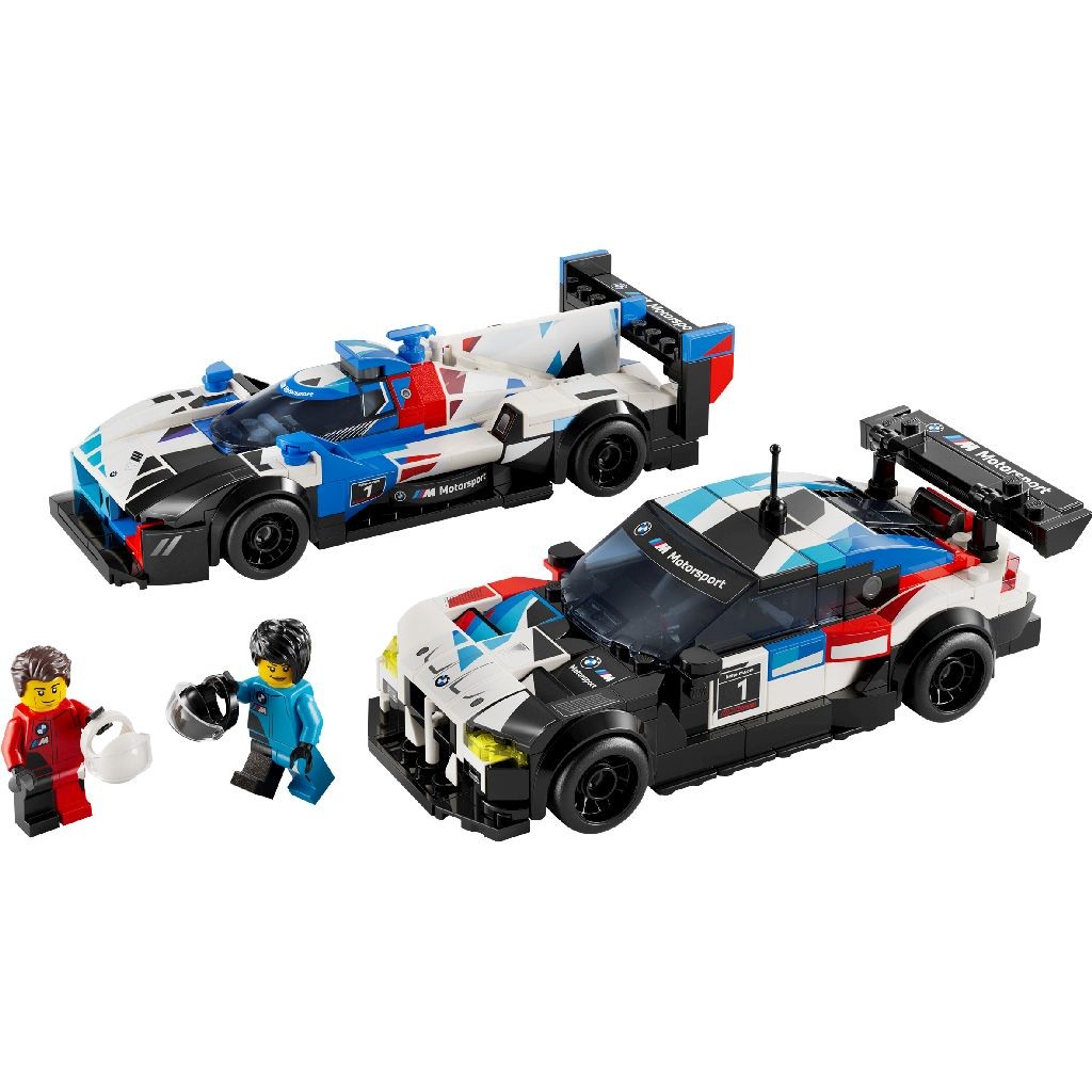 LEGO SPEED CHAMPIONS MASINI DE CURSE BMW M4 GT3 SI BMW M HYBRID V8 76922 - imagine 2