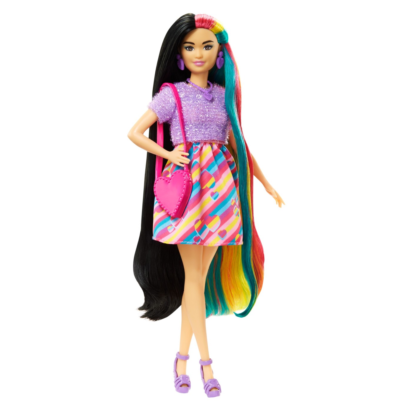 BARBIE TOTALLY HAIR PAPUSA BARBIE BRUNETA - imagine 2