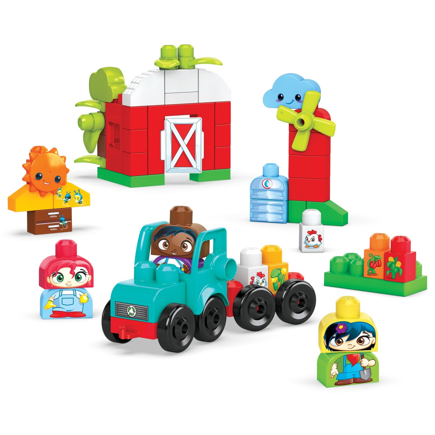 MEGA BLOKS SET CONSTRUCTIE 54 PIESE - imagine 2