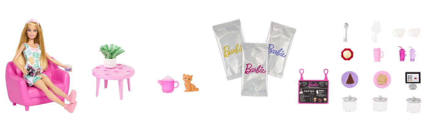 BARBIE SET PAPUSA BARBIE SI CEAINARIE - imagine 2