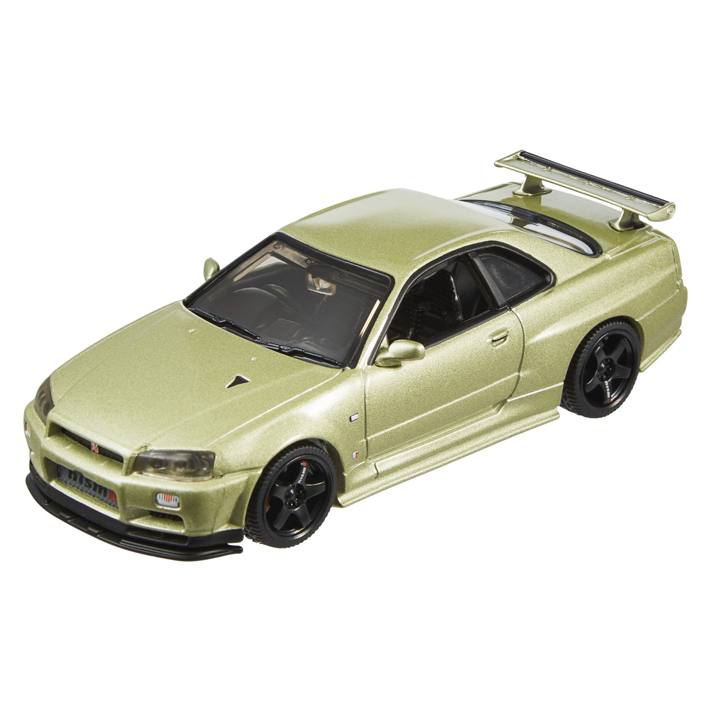 HOT WHEELS PREMIUM REAL RIDERS MASINUTA METALICA NISSAN SKYLINE GT-R SCARA 1:43 - imagine 2