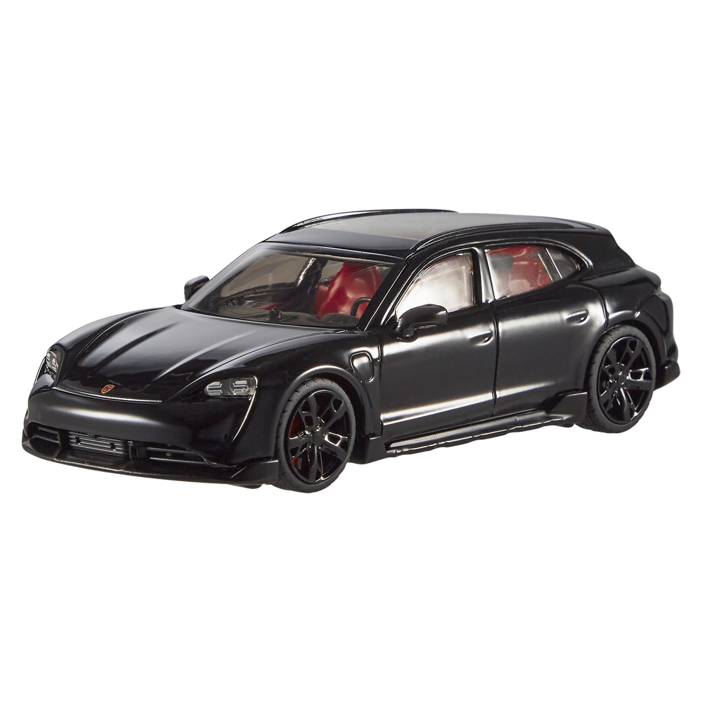 HOT WHEELS PREMIUM REAL RIDERS MASINUTA METALICA PORSCHE TAYCAN TURBO S CROSS TURISMO SCARA 1:43 - imagine 2