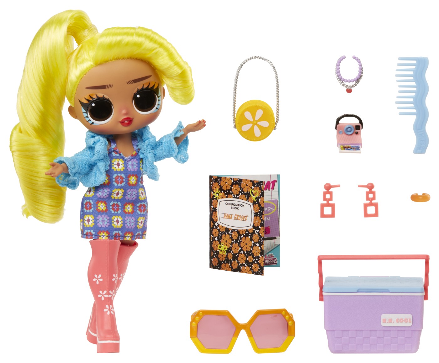L.O.L. SURPRISE! TWEENS PAPUSA FASHIONISTA HANA GROOVE CU SURPRIZE - imagine 2