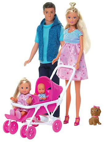 SET STEFFI LOVE FAMILIE CU COPILAS NOU-NASCUT SURPRIZA - imagine 2