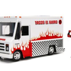 Alternative view of JADA MARVEL SET CAMIONUL DE MANCARE SCARA 1:24 SI FIGURINA METALICA DEADPOOL