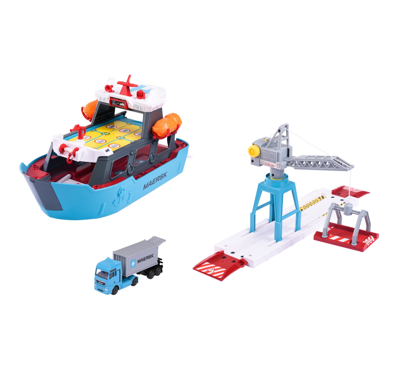 MAJORETTE CREATIX STATIE PORTUARA MAERSK - imagine 2