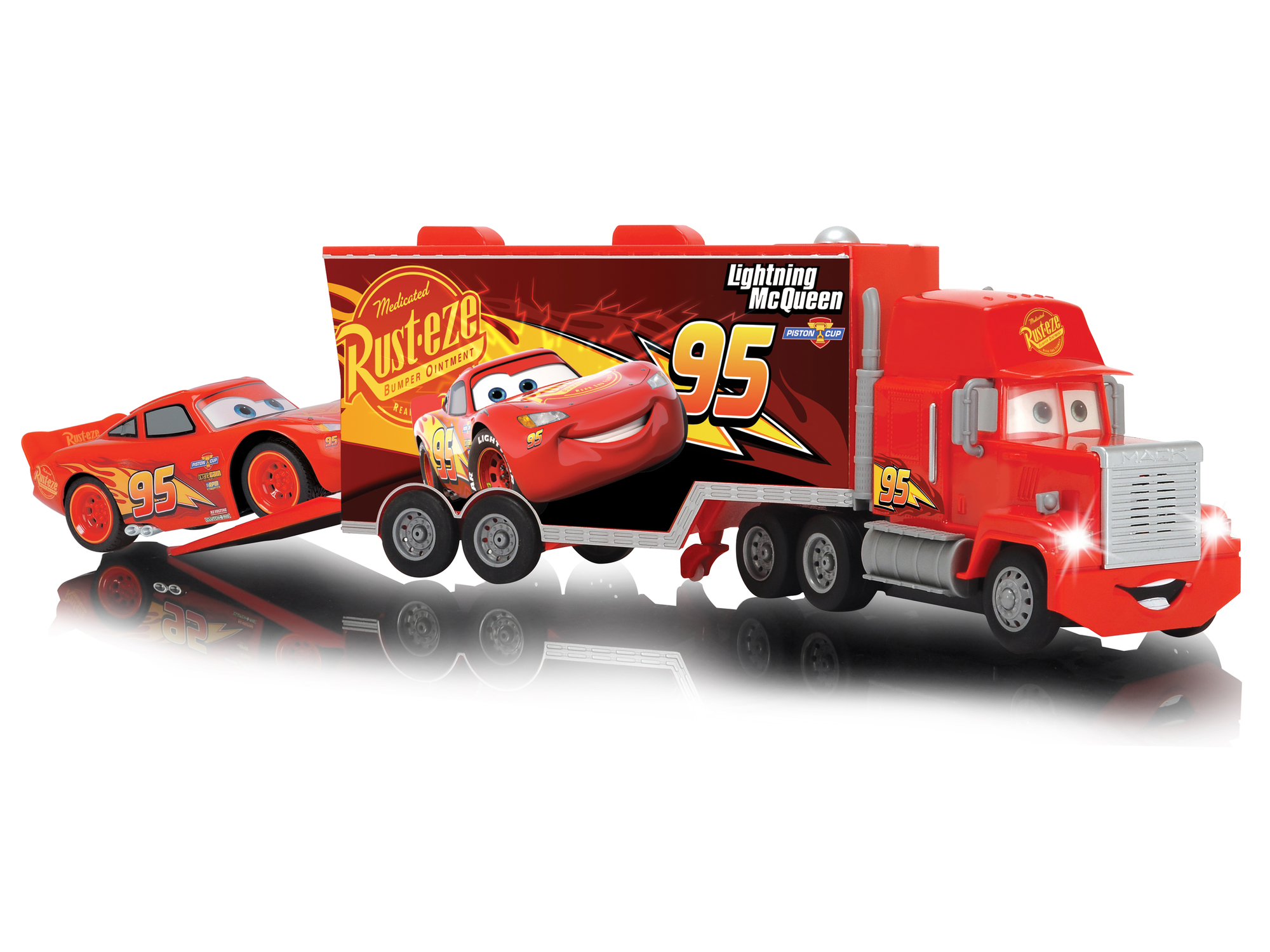 JADA CARS CAMION CU TELECOMANDA TURBO MACK SCARA 1:24 - imagine 2