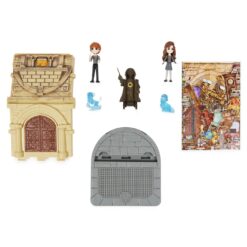 Alternative view of HARRY POTTER WIZARDING WORLD MAGICAL MINIS SET 2 FIGURINE RON WISLEAY SI HERMIONE GRANGER