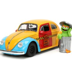 Alternative view of JADA MASINUTA METALICA SESAME STREET 1959 VW BEETLE  1:24