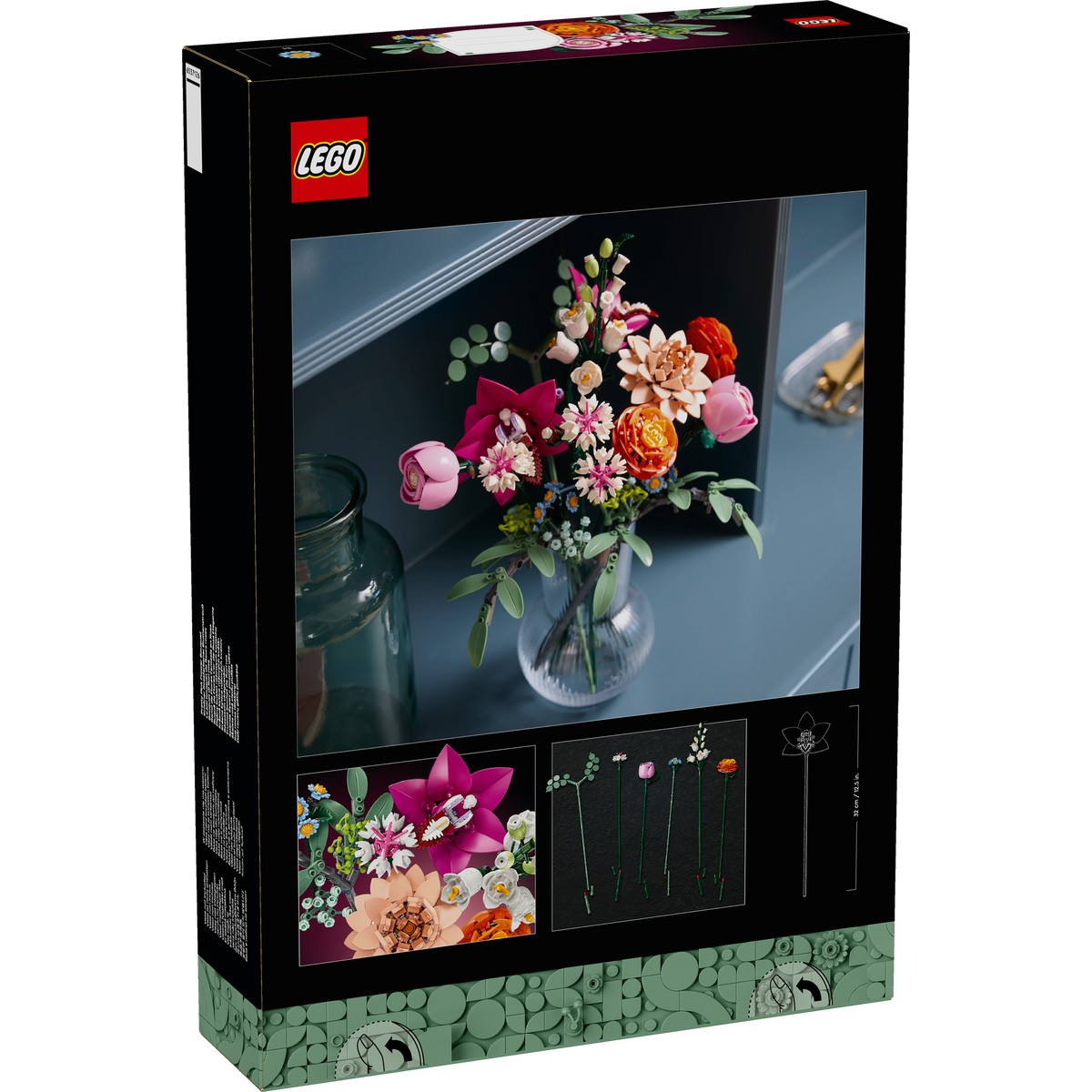LEGO BOTANICALS BUCHET DE FLORI ROZ 10342 - imagine 6