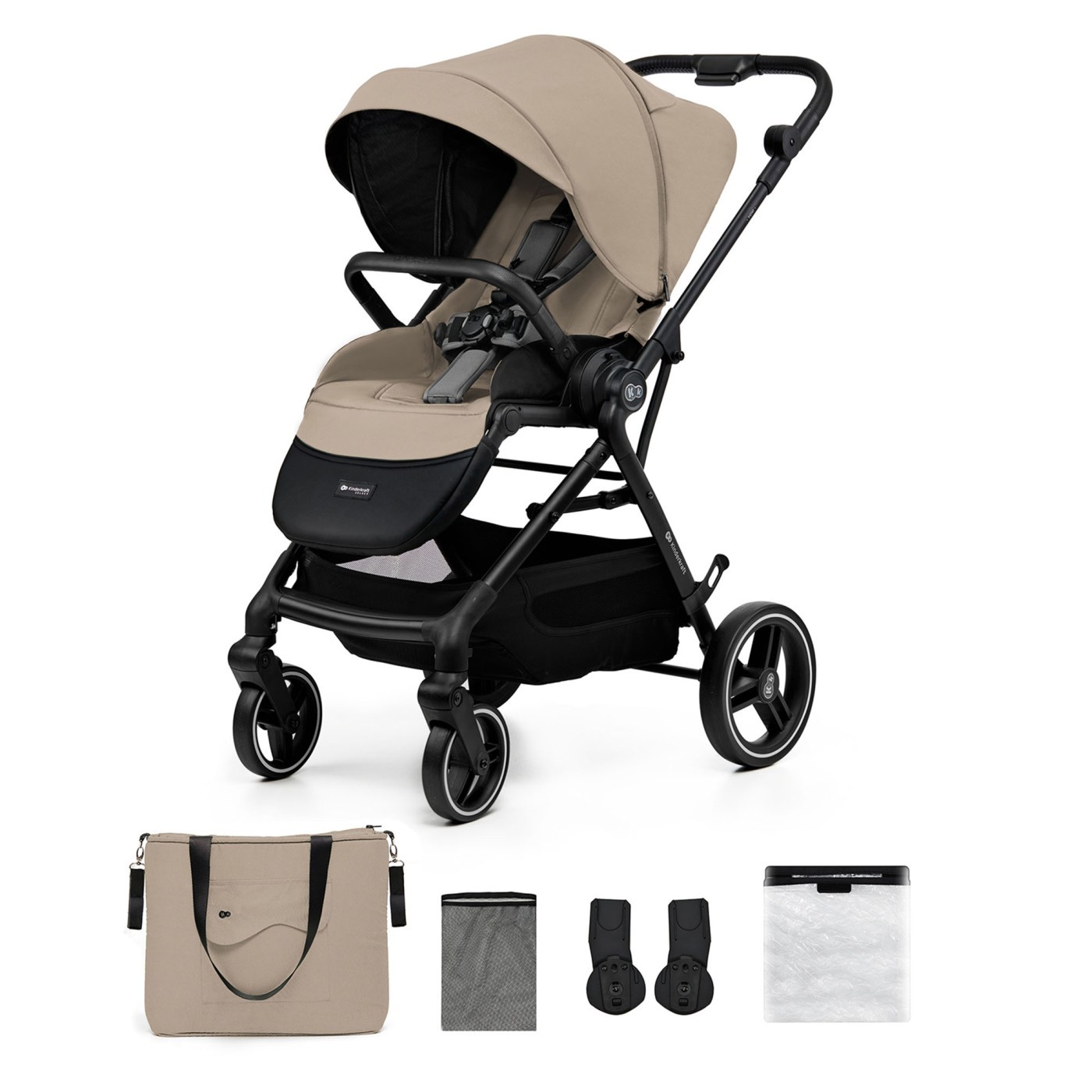 CARUCIOR SPORT KINDERKRAFT YOXI, BEIGE - imagine 3