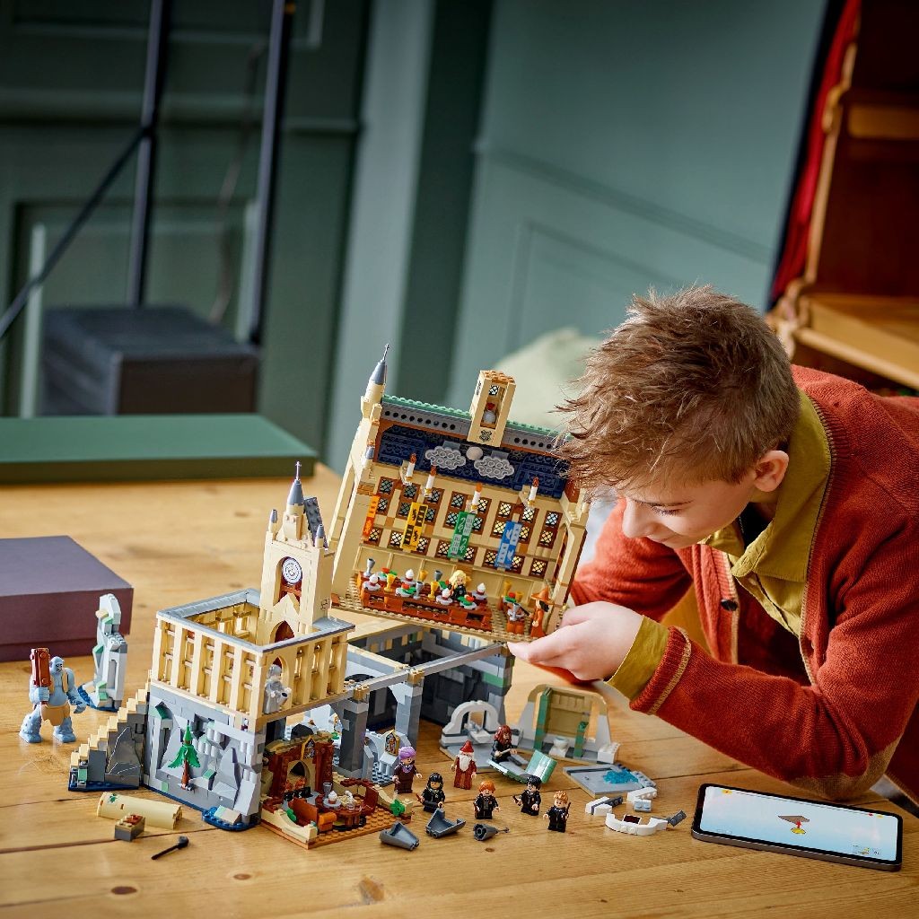 LEGO HARRY POTTER TM CASTELUL HOGWARTS MAREA SALA 76435 - imagine 3