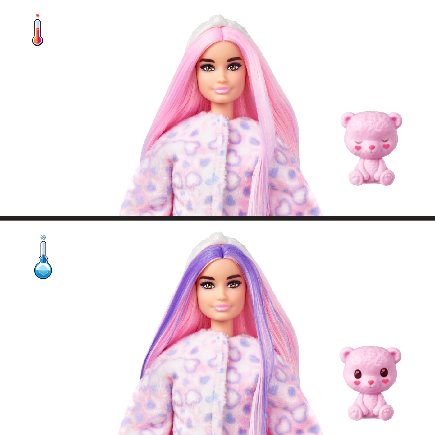 BARBIE PAPUSA BARBIE CUTIE REVEAL URSULET - imagine 3
