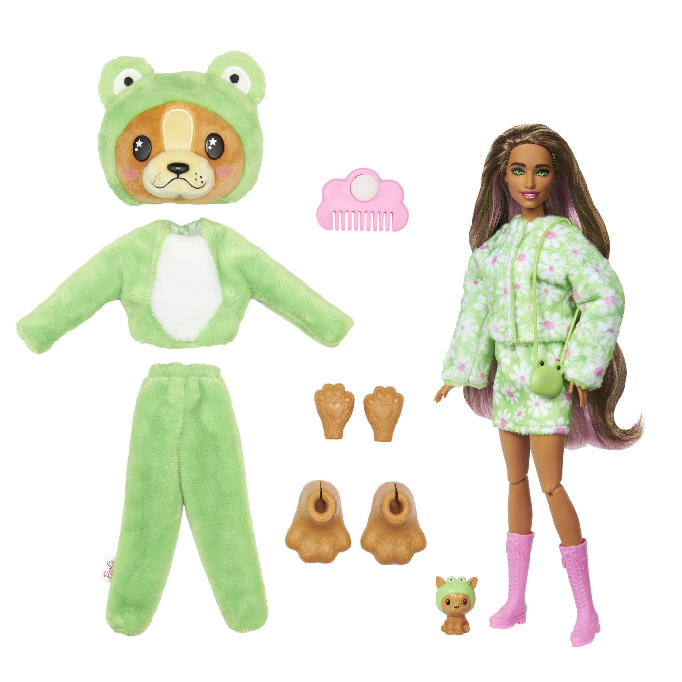 BARBIE COLOR REVEAL PAPUSA BARBIE CATEL BROSCUTA - imagine 3
