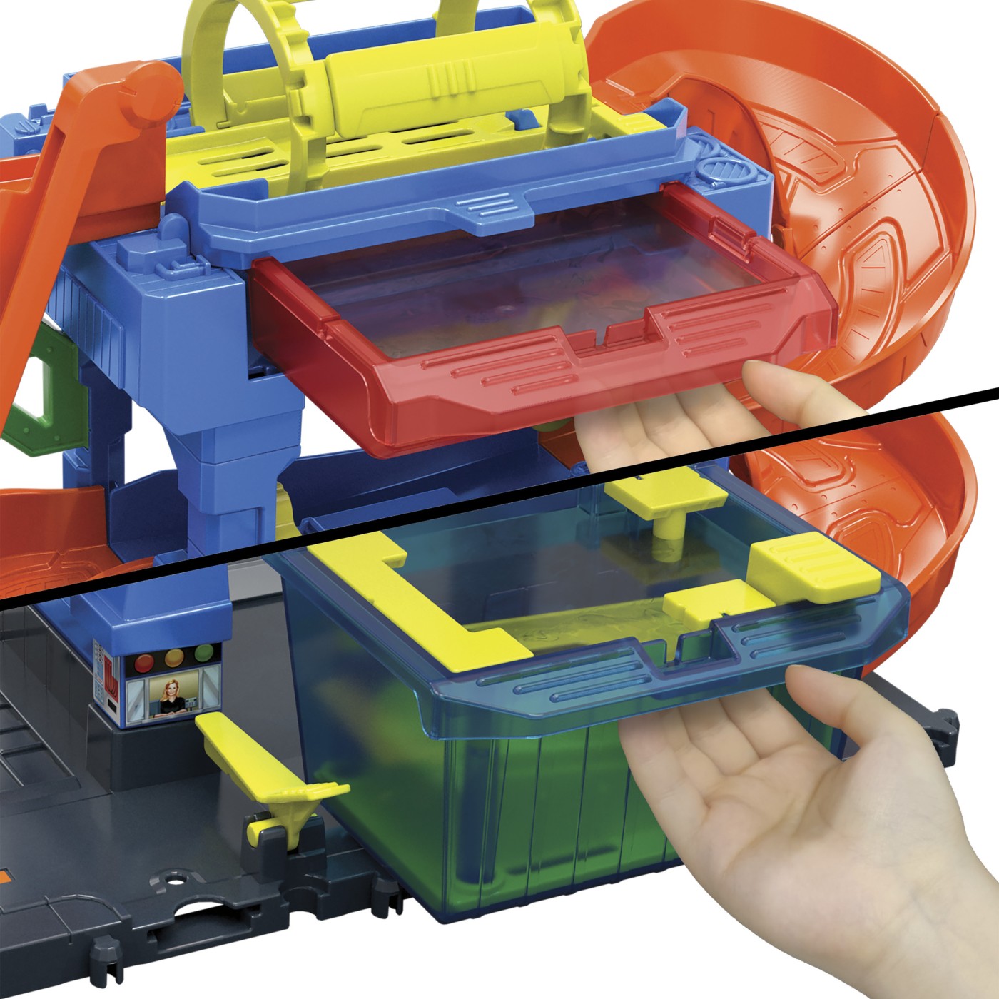 HOT WHEELS CITY COLOR SHIFTERS SPALATORIA - imagine 3