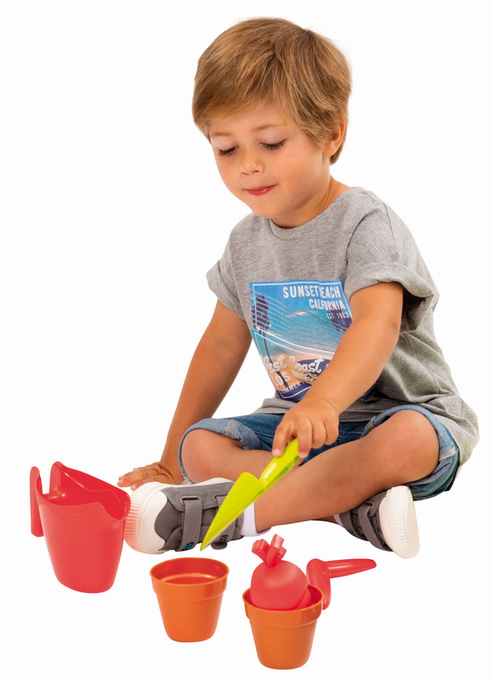 ECOIFFIER SET ROABA CU MASINA DE TUNS IARBA - imagine 3