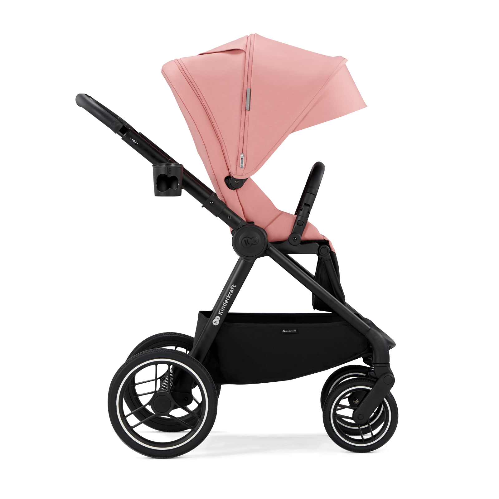 CARUCIOR MULTIFUNCTIONAL KINDERKRAFT NEA, 2 IN 1, ASH PINK - imagine 4