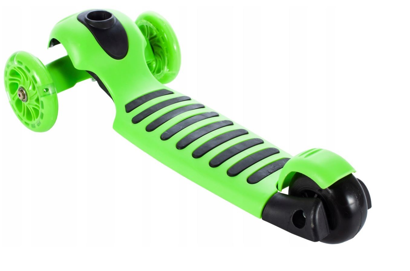 TROTINETA MALPLAY BUBURUZA TIP SCOOTER CU 3 ROTI VERDE - imagine 4