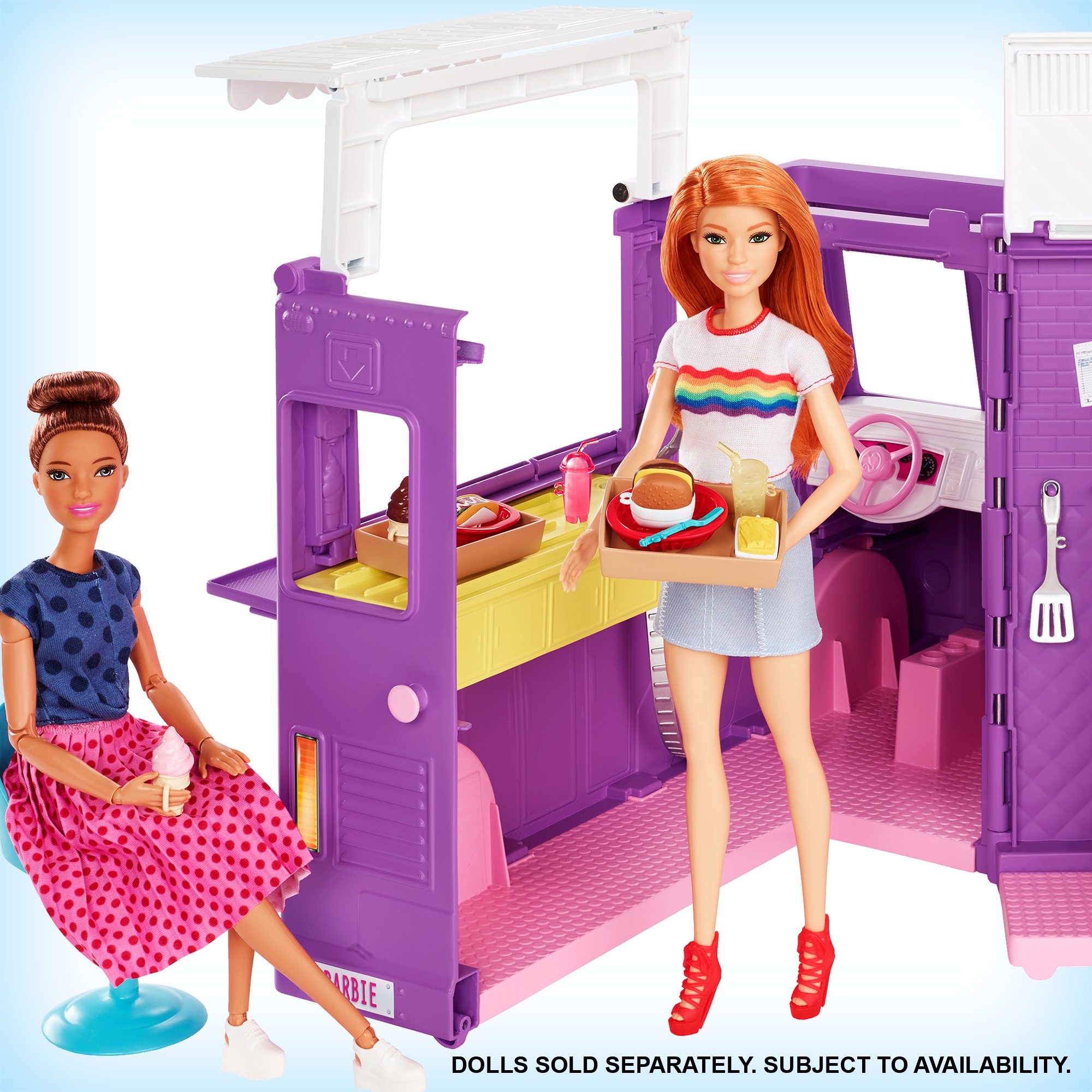 BARBIE SET CU RULOTA LA PICNIC - imagine 4