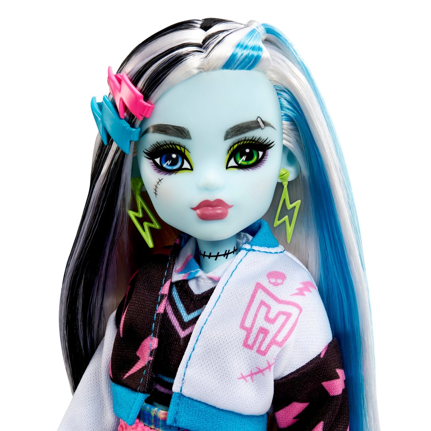 MONSTER HIGH PAPUSA FRANKIE STEIN CU ANIMALUT SI ACCESORII - imagine 4