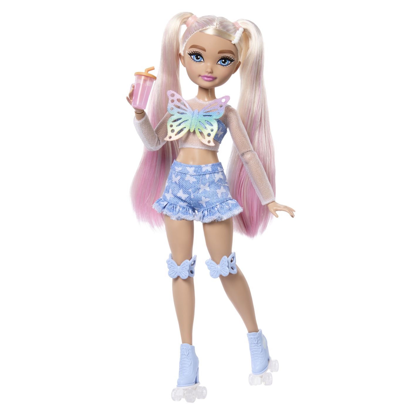 BARBIE DREAM BESTIES PAPUSA BARBIE PETRECERE PE ROLE - imagine 4