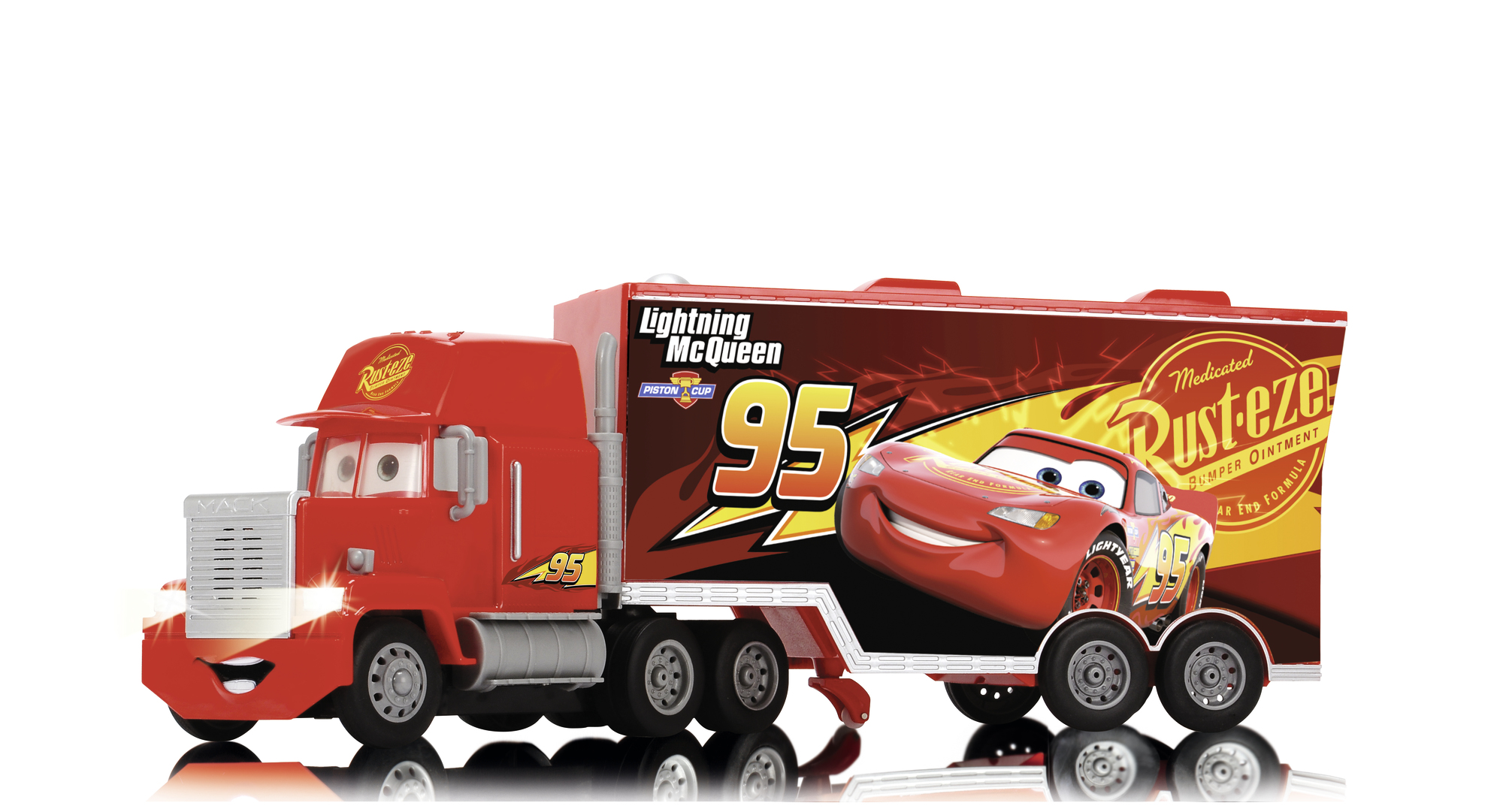 JADA CARS CAMION CU TELECOMANDA TURBO MACK SCARA 1:24 - imagine 4