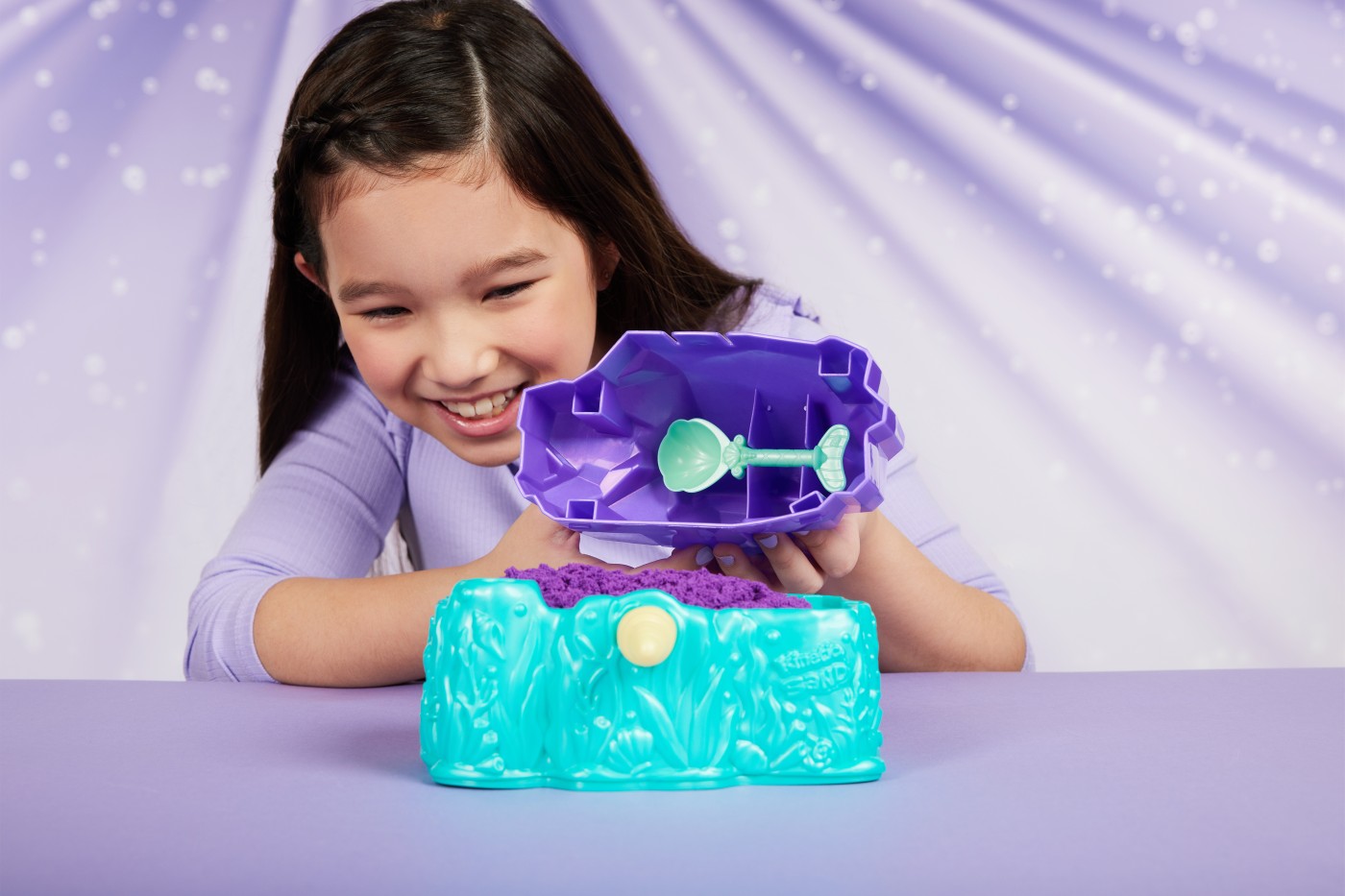 KINETIC SAND SET MERMAID CRYSTAL - imagine 4