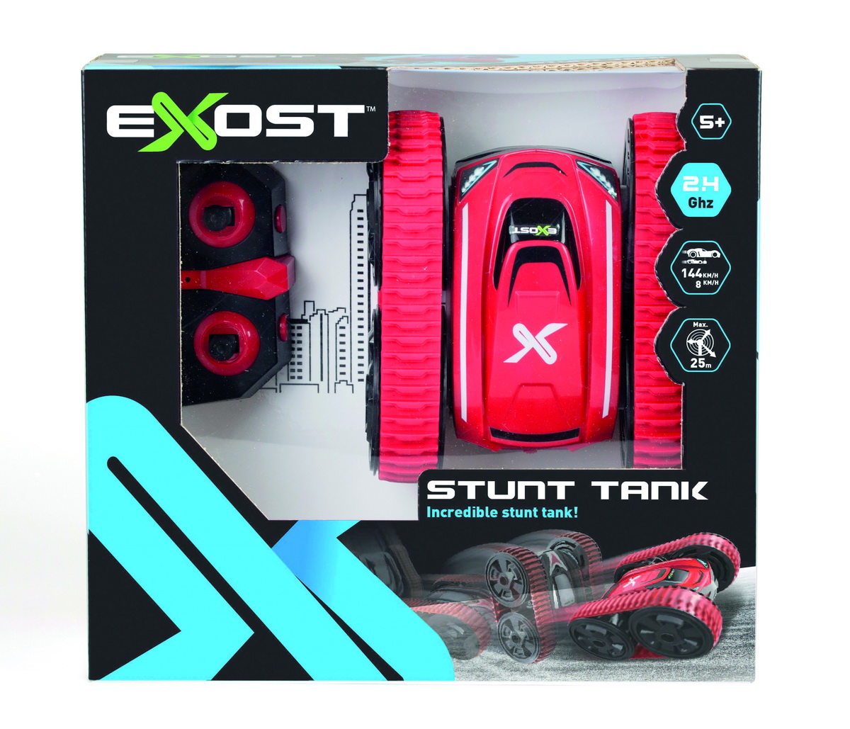 MASINA CU RADICOMANDA EXOST RC STUNT TANK - imagine 4