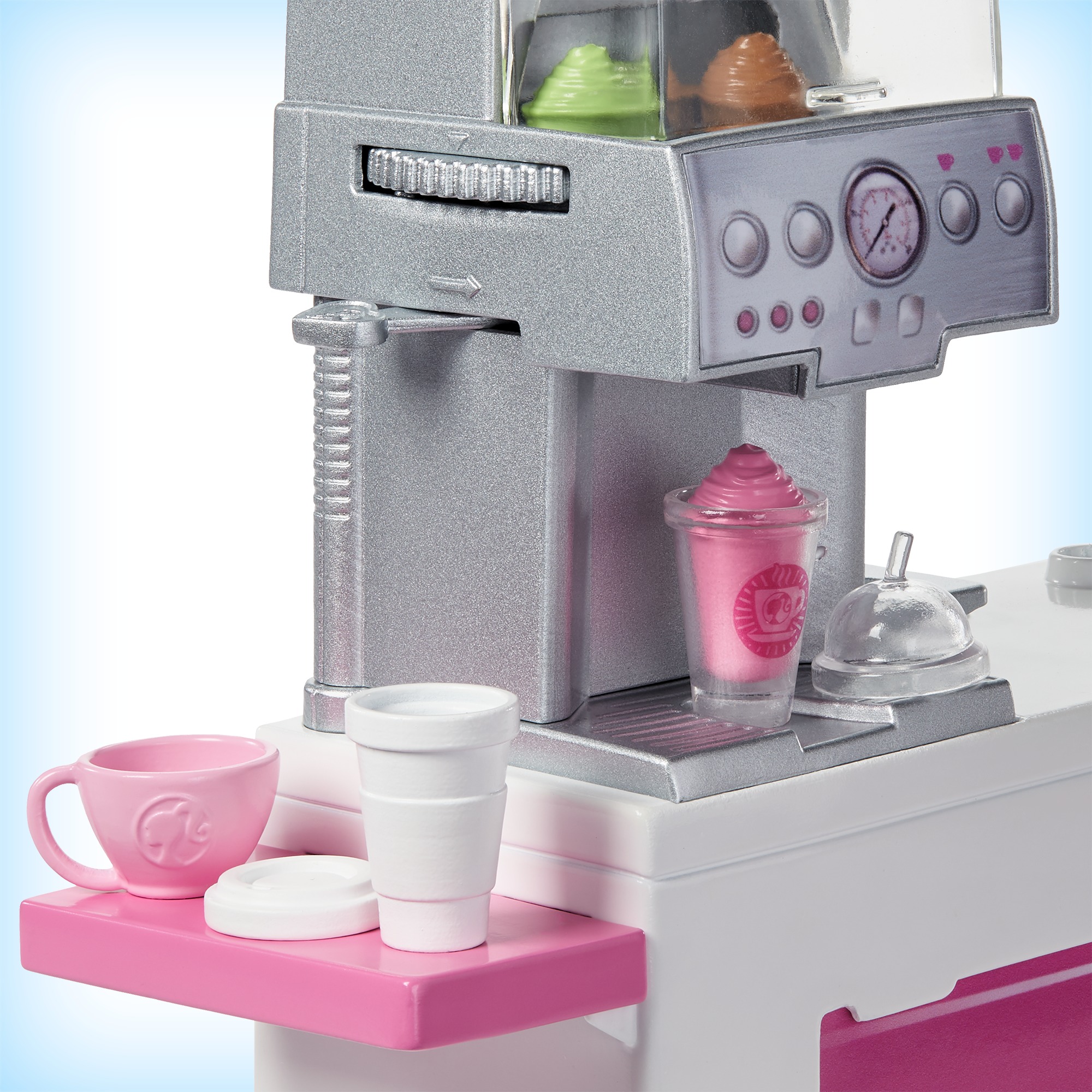 BARBIE SET CAFENEA CU 20 DE ACCESORII - imagine 5