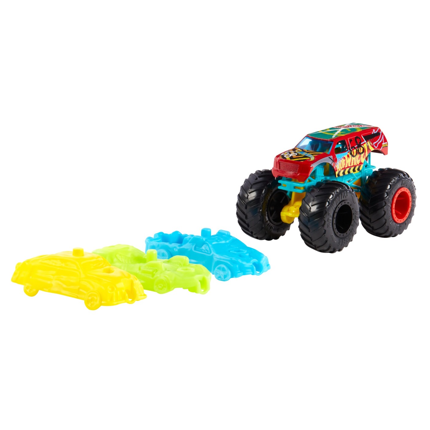 HOT WHEELS MONSTER TRUCKS SET BLAST STATION - imagine 5