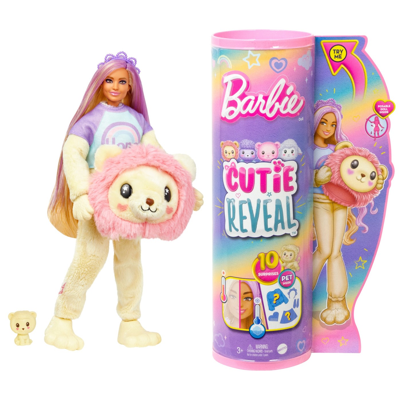 BARBIE PAPUSA BARBIE CUTIE REVEAL LEUSOR - imagine 5