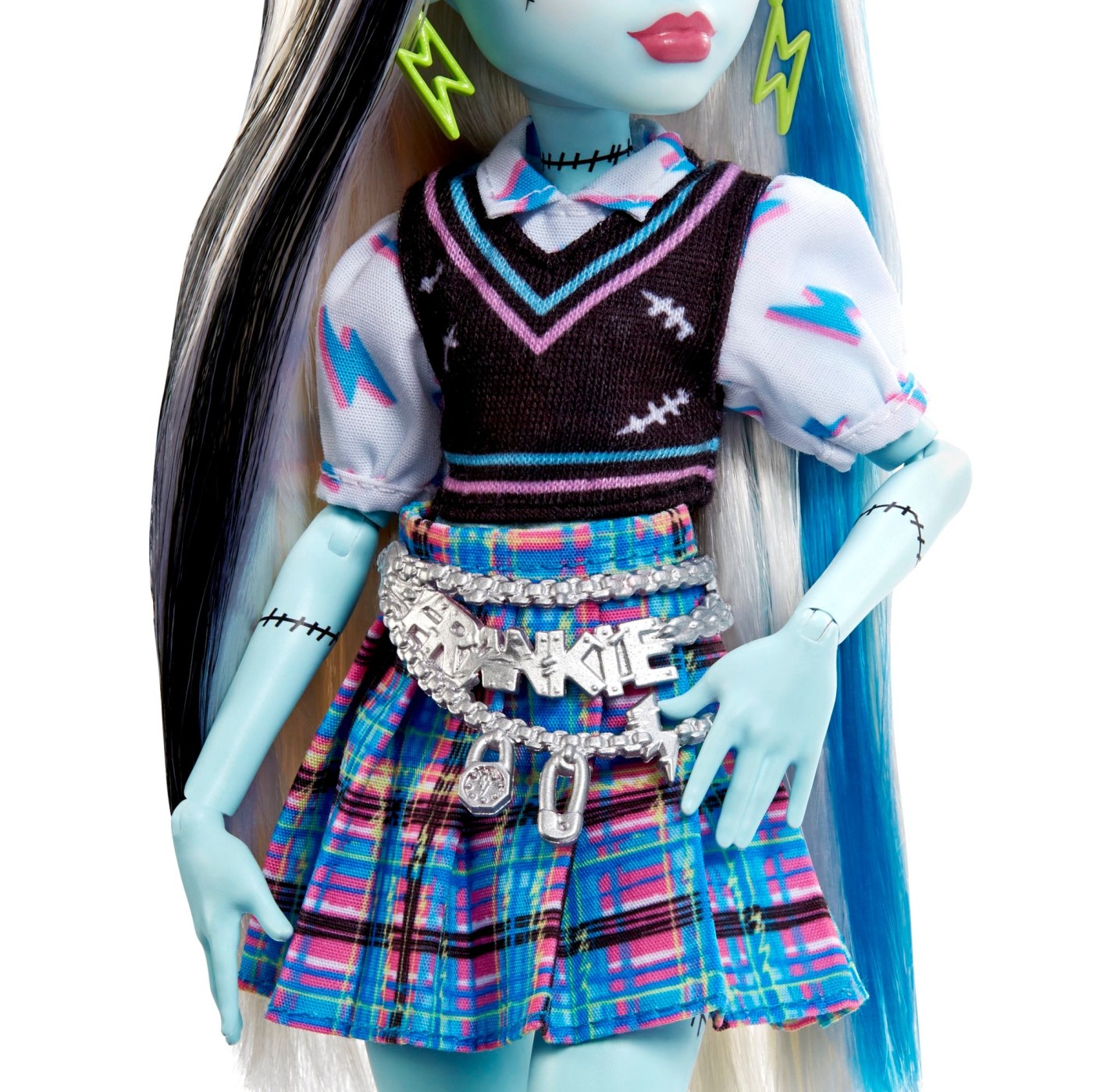 MONSTER HIGH PAPUSA FRANKIE STEIN CU ANIMALUT SI ACCESORII - imagine 5