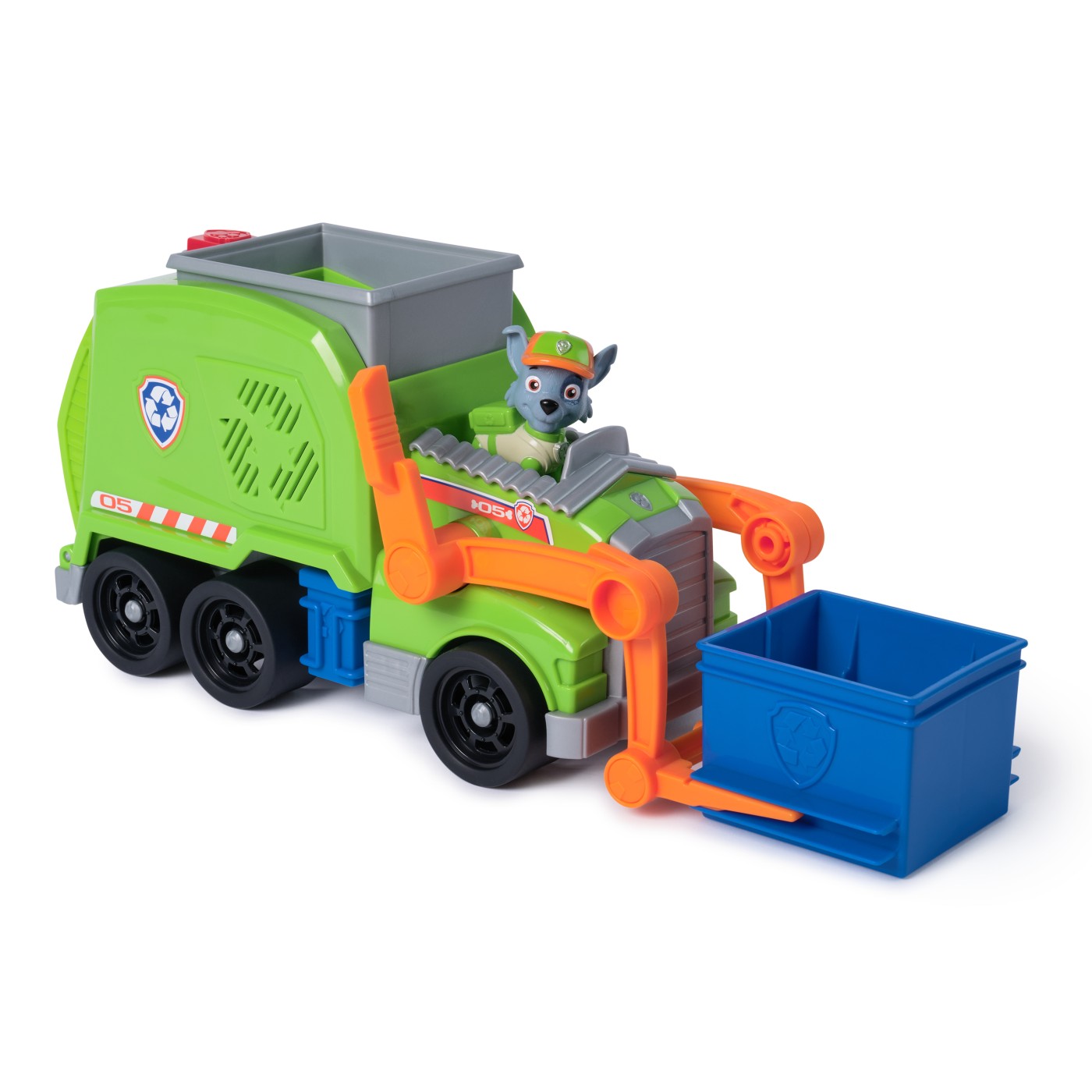 PATRULA CATELUSILOR ROCKY SI CAMIONUL DE RECICLARE CRUSH N ROLL - imagine 5