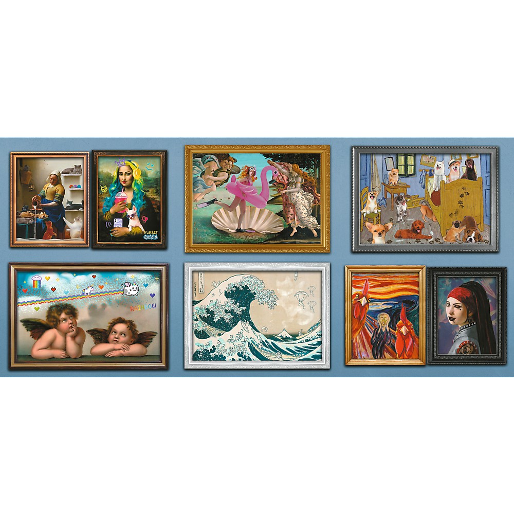 PUZZLE TREFL UFT 9000 COLECTIE DE ARTA - imagine 2