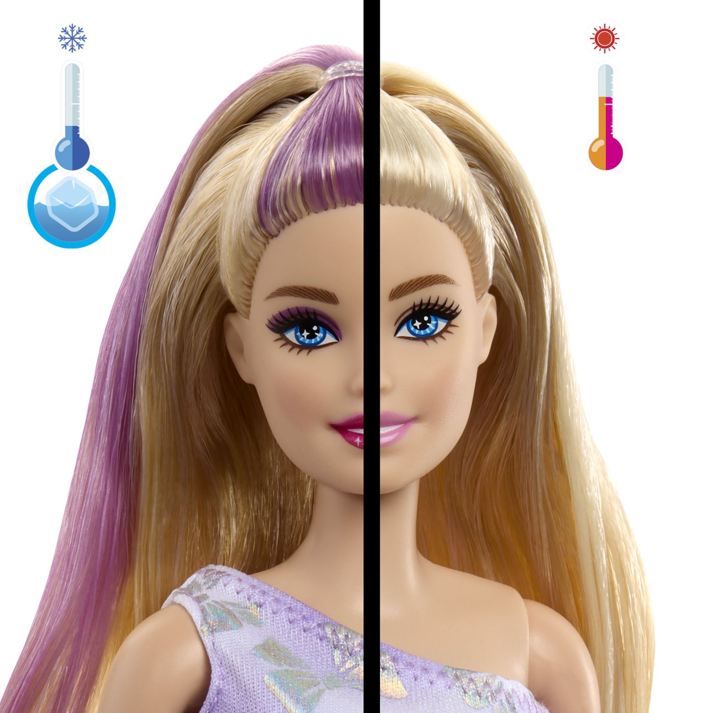 BARBIE PAPUSA PARTY UNBOXED REVEAL BLONDA - imagine 5
