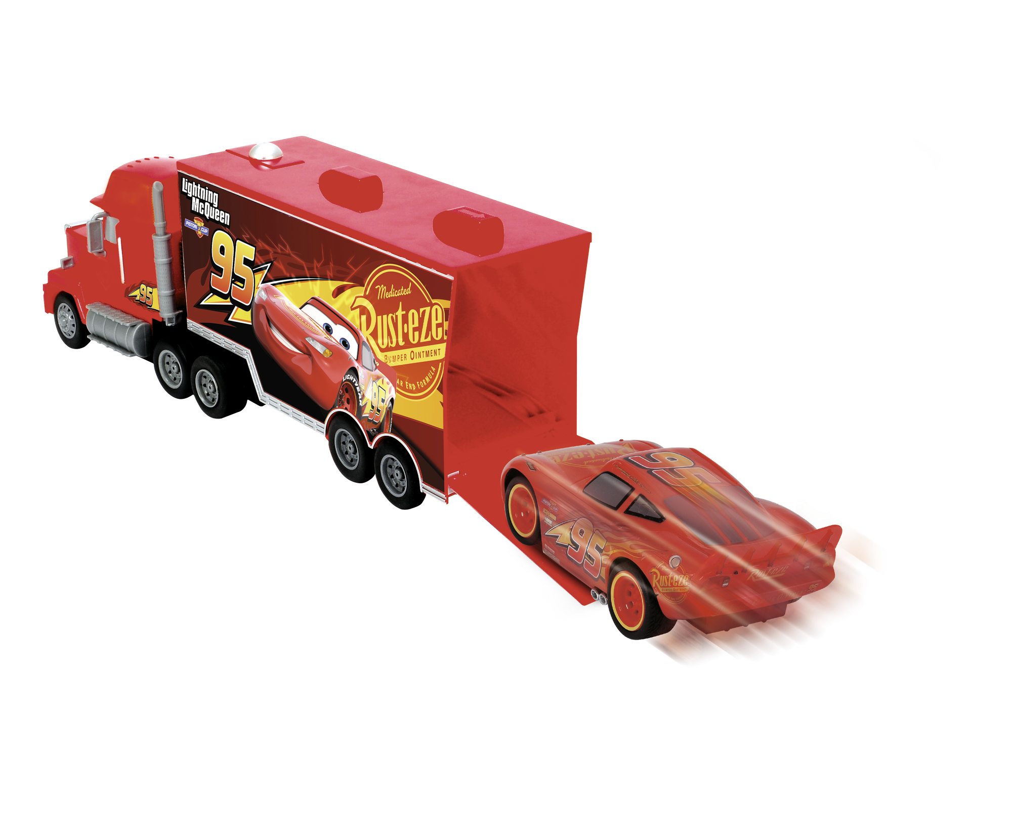 JADA CARS CAMION CU TELECOMANDA TURBO MACK SCARA 1:24 - imagine 6