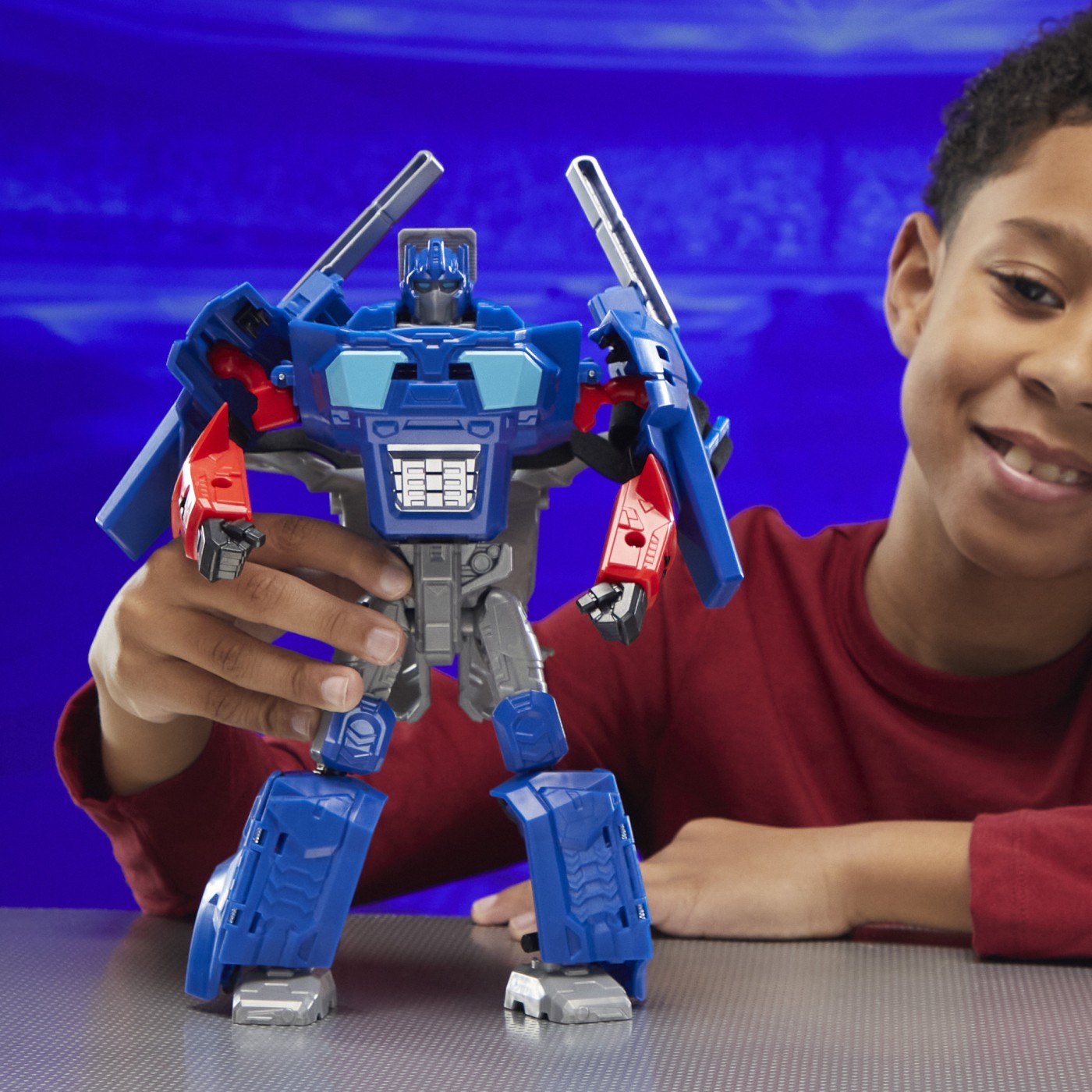 TRANSFORMERS ONE 2 IN 1 OPTIMUS PRIME SI MASCA - imagine 6