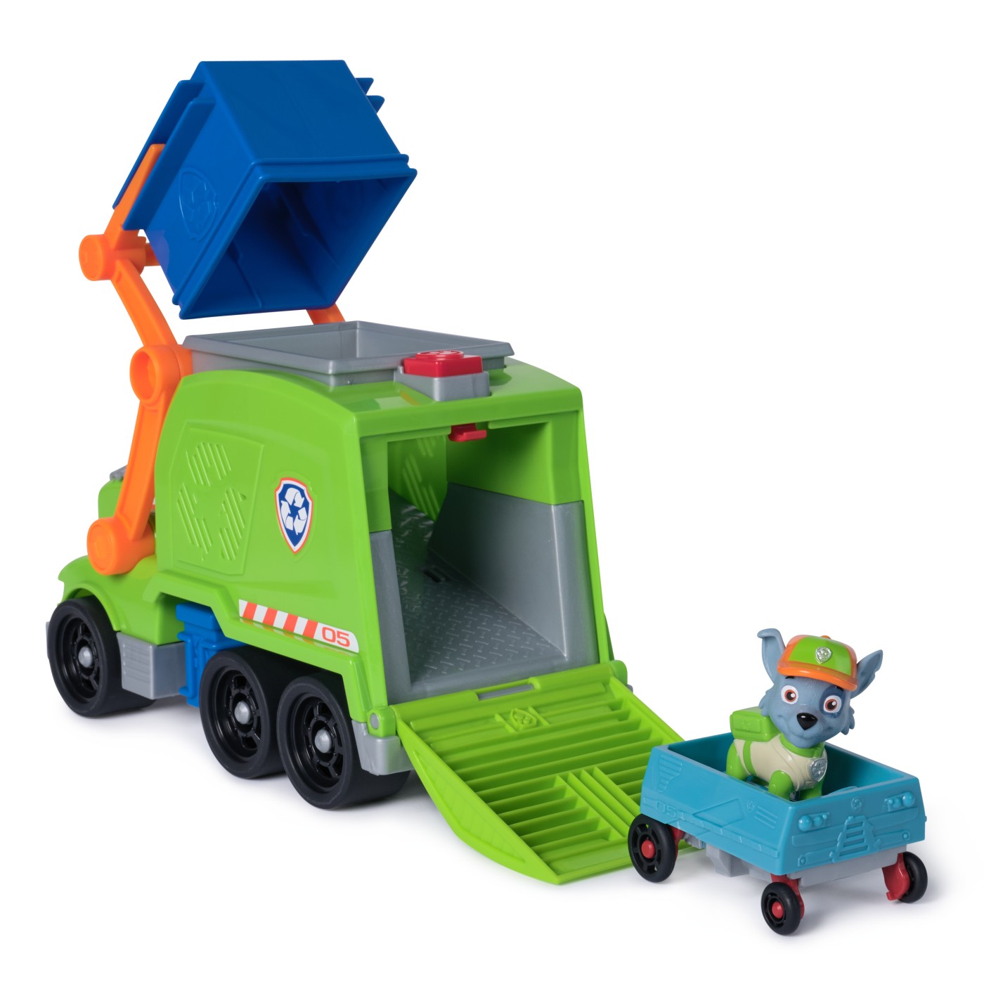 PATRULA CATELUSILOR ROCKY SI CAMIONUL DE RECICLARE CRUSH N ROLL - imagine 6