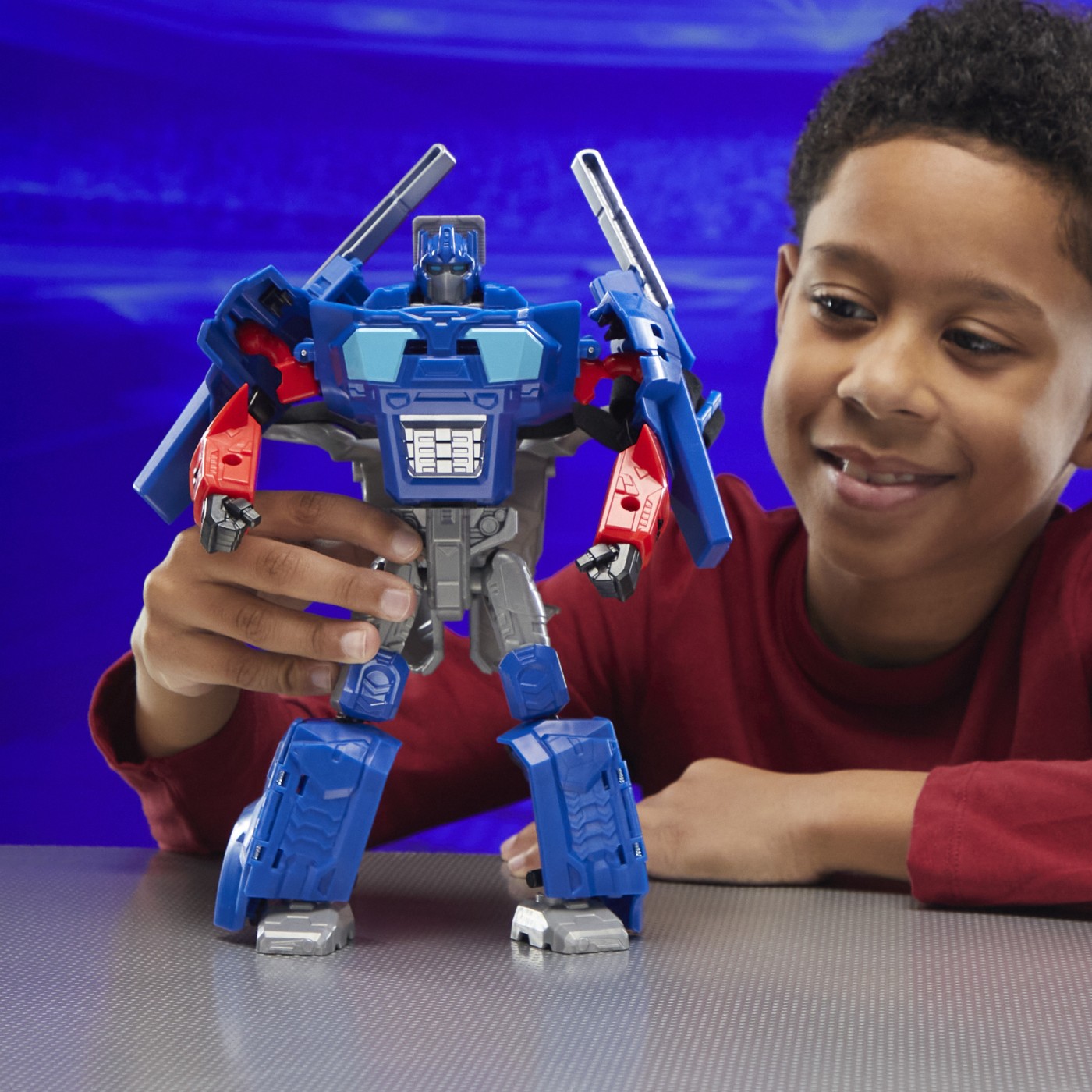 TRANSFORMERS ONE 2 IN 1 OPTIMUS PRIME SI MASCA - imagine 7