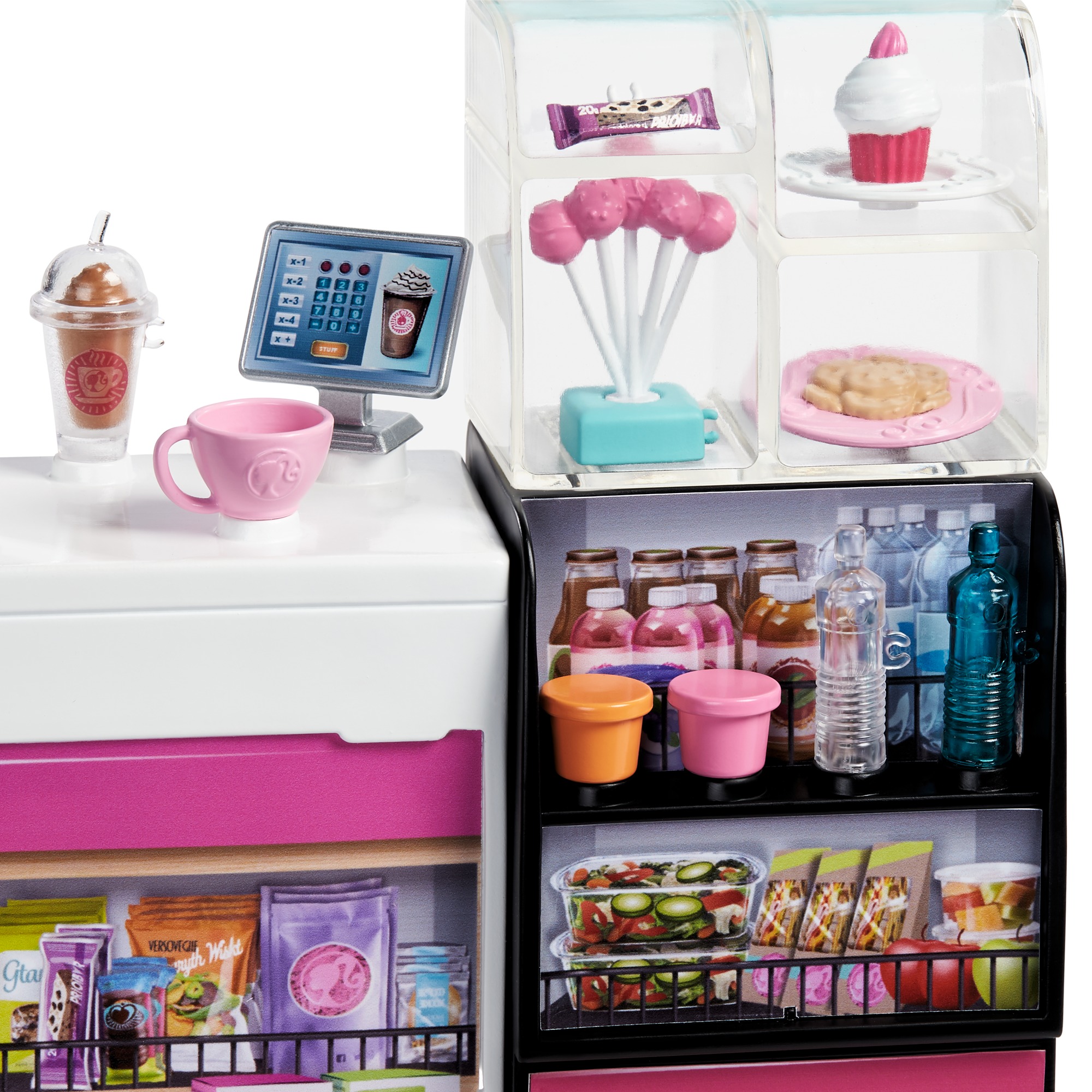 BARBIE SET CAFENEA CU 20 DE ACCESORII - imagine 8