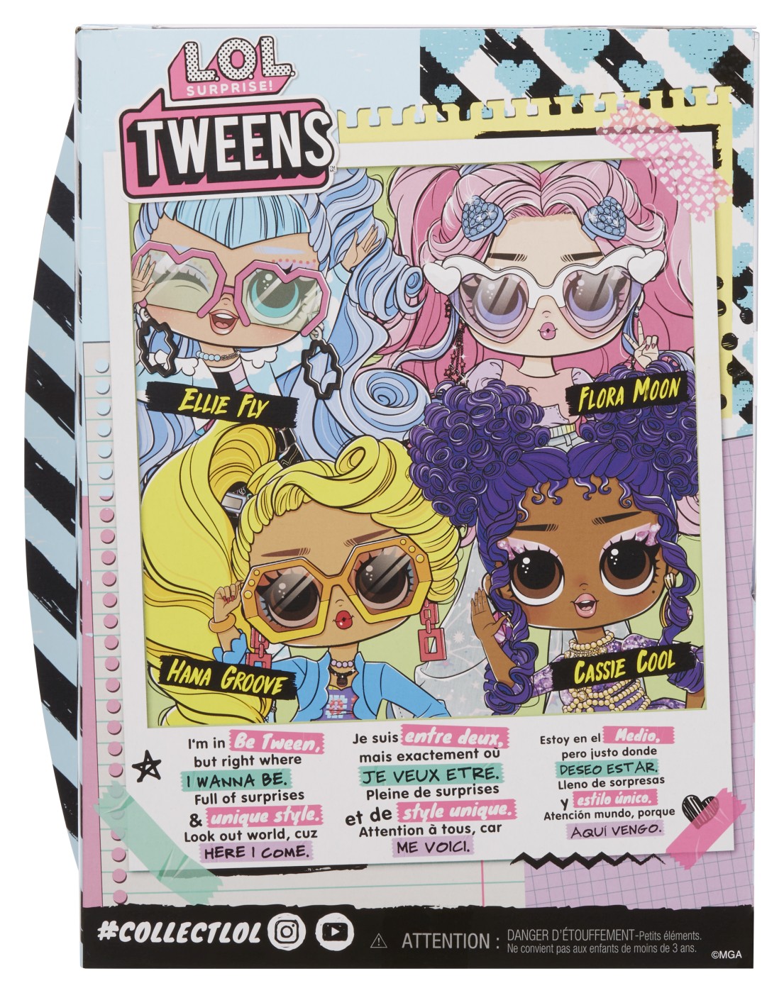 L.O.L. SURPRISE! TWEENS PAPUSA FASHIONISTA ELLIE FLY CU SURPRIZE - imagine 8