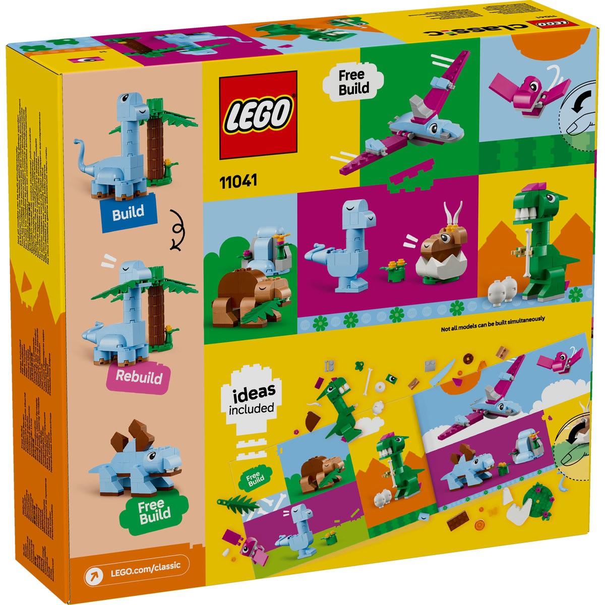 LEGO CLASSIC DINOZAURI CREATIVI 11041 - imagine 8