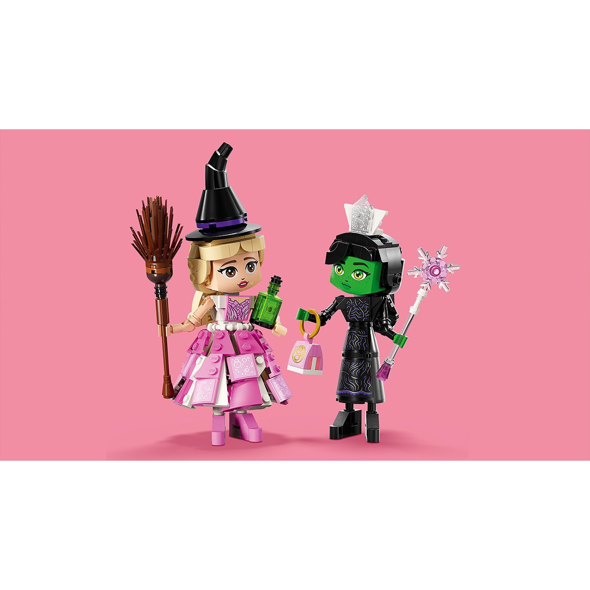 LEGO WICKED FIGURINELE ELPHABA SI GLINDA 75682 - imagine 8