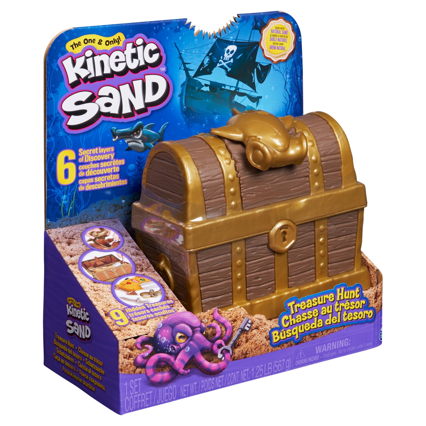 KINETIC SAND CUTIA DE COMORI - imagine 9