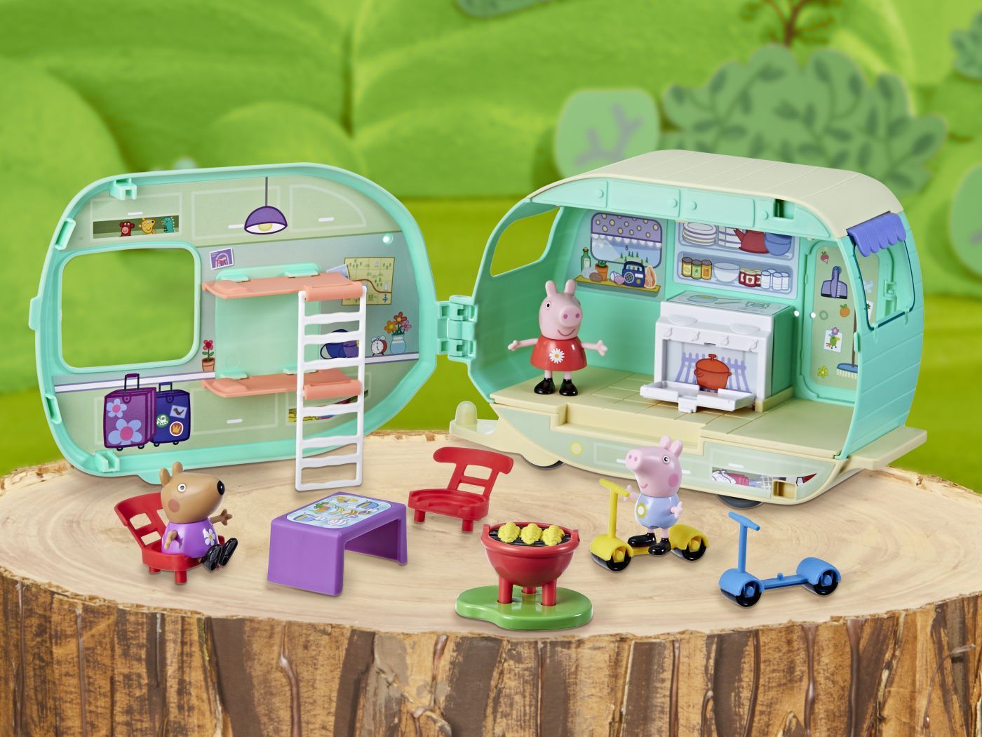 PEPPA PIG RULOTA LUI PEPPA - imagine 2