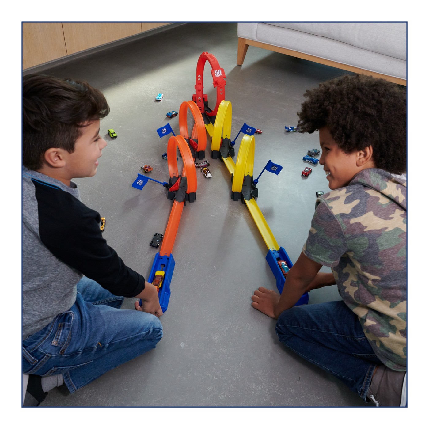 HOT WHEELS ACTION PISTA BUCLELOR DUBLE - imagine 3