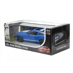 MASINA CU TELECOMANDA FORD SHELBY GT500 ALBASTRU CU SCARA 1 LA 14 MASINA CU TELECOMANDA FORD SHELBY GT500 ALBASTRU CU SCARA 1 LA 14