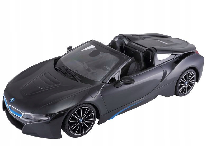 MASINA CU TELECOMANDA BMW I8 NEGRU SCARA 1 LA 12